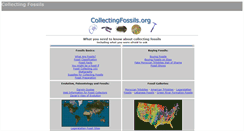 Desktop Screenshot of collectingfossils.org
